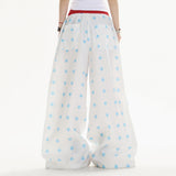 Boogzel Apparel Star Girl Aesthetic Wide-Leg Trousers, view 5