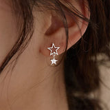 Boogzel Apparel Star Girl Asymmetric Earrings, view 3