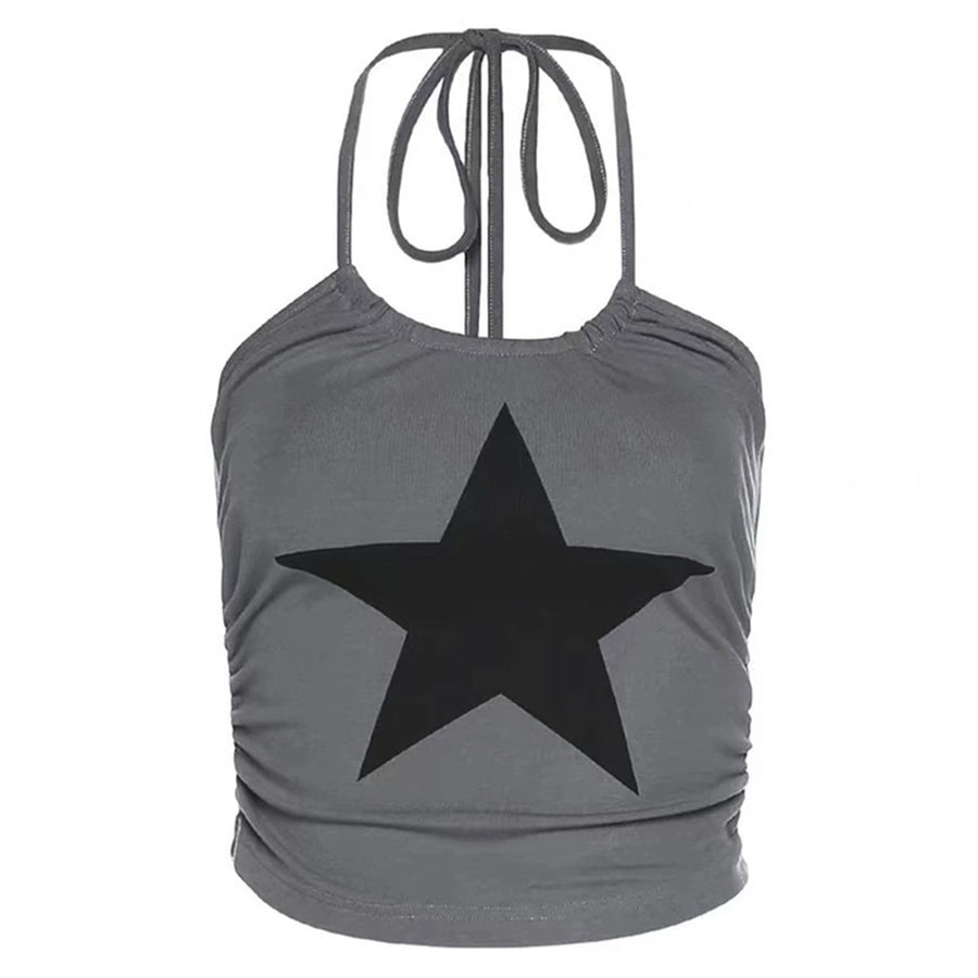 Boogzel Apparel Star Girl Halter Crop Top