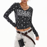 Boogzel Apparel Star Girl Long Sleeve Top, view 5