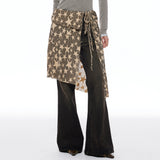 Boogzel Apparel Star Girl Overlay Wrap Skirt Belt, view 5