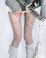 Boogzel Apparel Star Girl Patterned Tights, view 3