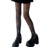 Boogzel Apparel Star Girl Rhinestone Tights, view 2