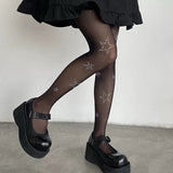 Boogzel Apparel Star Girl Rhinestone Tights, view 3