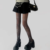 Boogzel Apparel Star Girl Rhinestone Tights, view 6