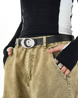Boogzel Apparel Star & Moon Buckle Belt, view 4