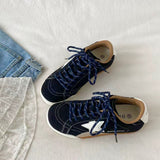 Boogzel Apparel Star Patch Aesthetic Sneakers, view 3
