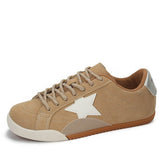 Boogzel Apparel Star Patch Aesthetic Sneakers, view 6
