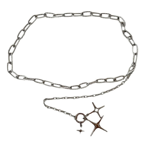 Boogzel Apparel Star Pendant Chain Belt