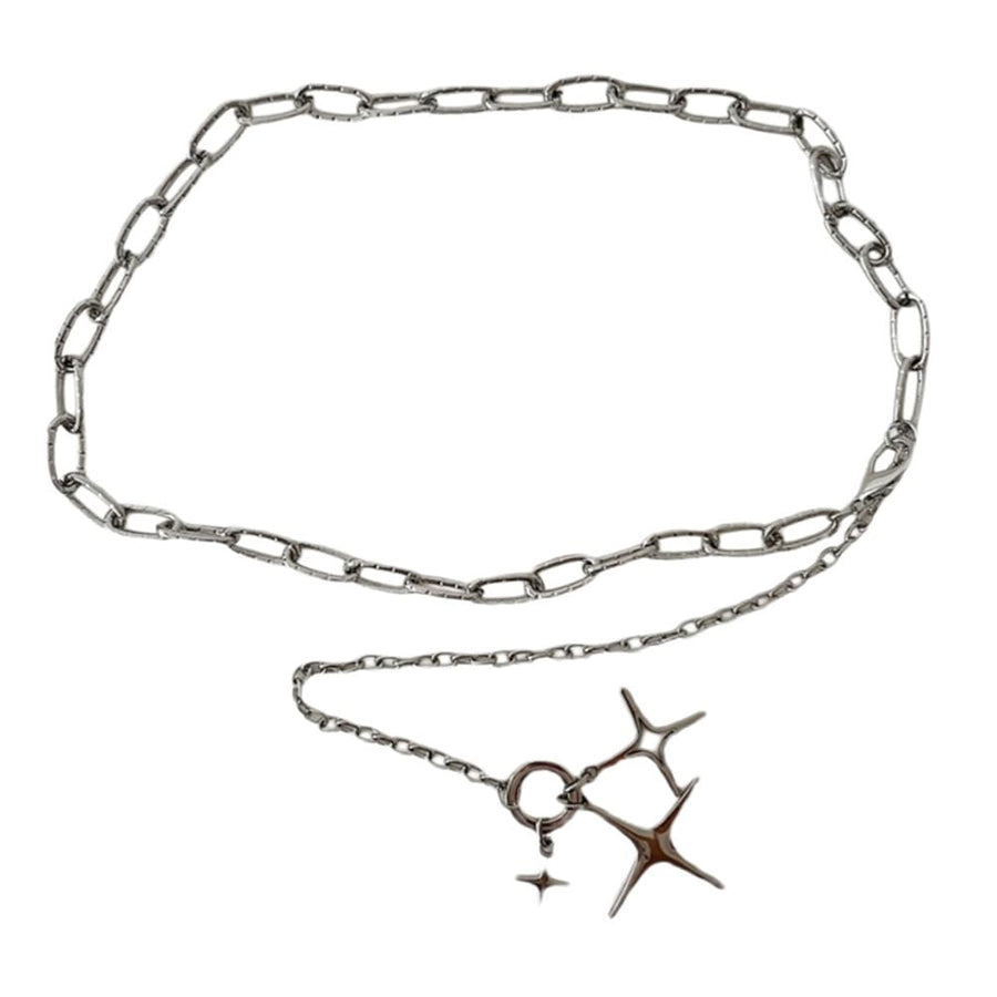 Boogzel Apparel Star Pendant Chain Belt