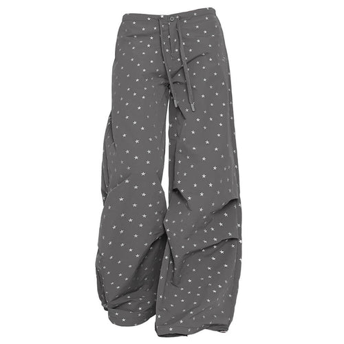 Boogzel Apparel Star Print Baggy Pants