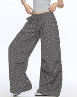 Boogzel Apparel Star Print Baggy Pants, view 4