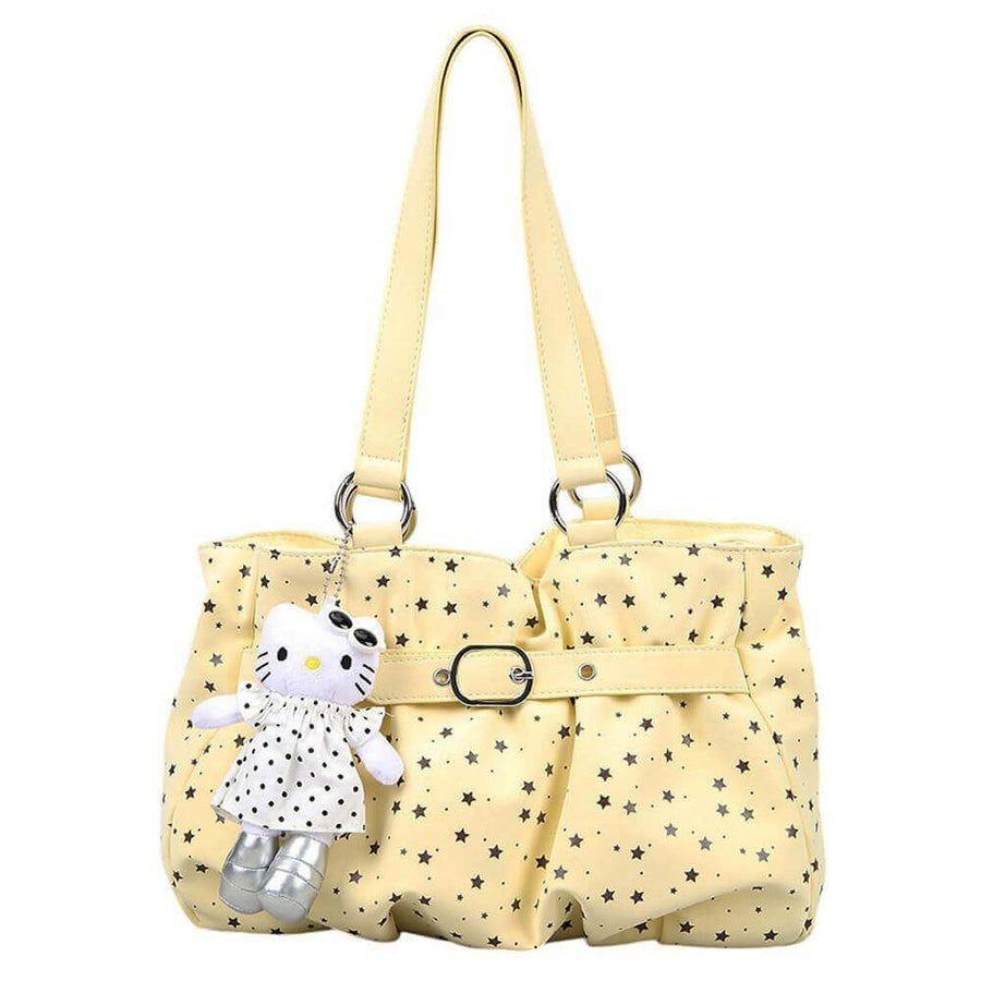 Boogzel Apparel Star Print Belt Tote Bag