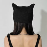 Boogzel Apparel Star Print Cat Ear Hat, view 6
