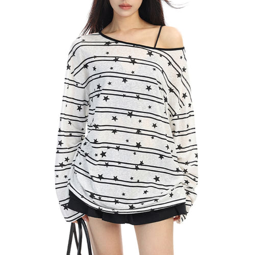 Boogzel Apparel Star Print Long Sleeve T-Shirt