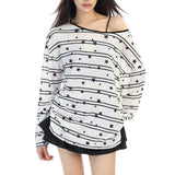 Boogzel Apparel Star Print Long Sleeve T-Shirt, view 4
