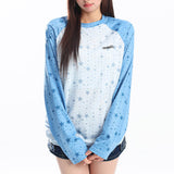 Boogzel Apparel Star Print Raglan Long Sleeve Top, view 6
