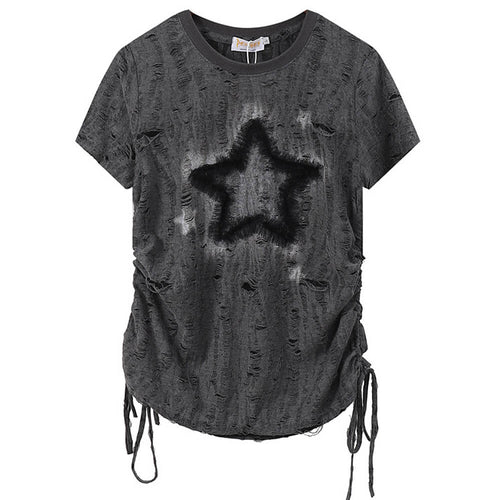 Boogzel Apparel Star Print Relaxed Fit T-Shirt