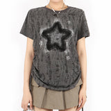 Boogzel Apparel Star Print Relaxed Fit T-Shirt, view 2