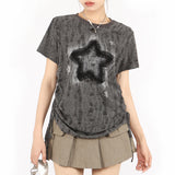 Boogzel Apparel Star Print Relaxed Fit T-Shirt, view 3