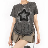 Boogzel Apparel Star Print Relaxed Fit T-Shirt, view 5