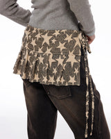 Boogzel Apparel Star Print Y2K Overlay Belt, view 4