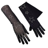 Boogzel Apparel Star Rhinestone Gloves, view 2