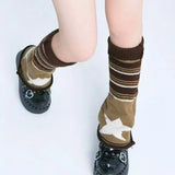 Boogzel Apparel Star Striped Leg Warmers, view 2