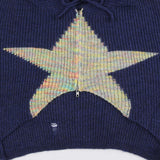Boogzel Apparel Star Zip Up Knit Hoodie, view 4