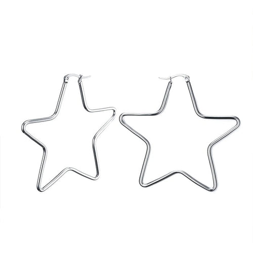 Boogzel Apparel Stars Hoop Earrings