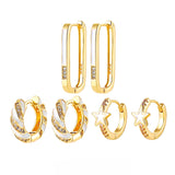 Boogzel Apparel Steal Ur Crush 3-Pairs Earring Set, view 3