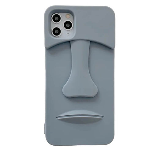 Boogzel Apparel Stone Statue 3D iPhone Case
