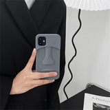 Boogzel Apparel Stone Statue 3D iPhone Case, view 4