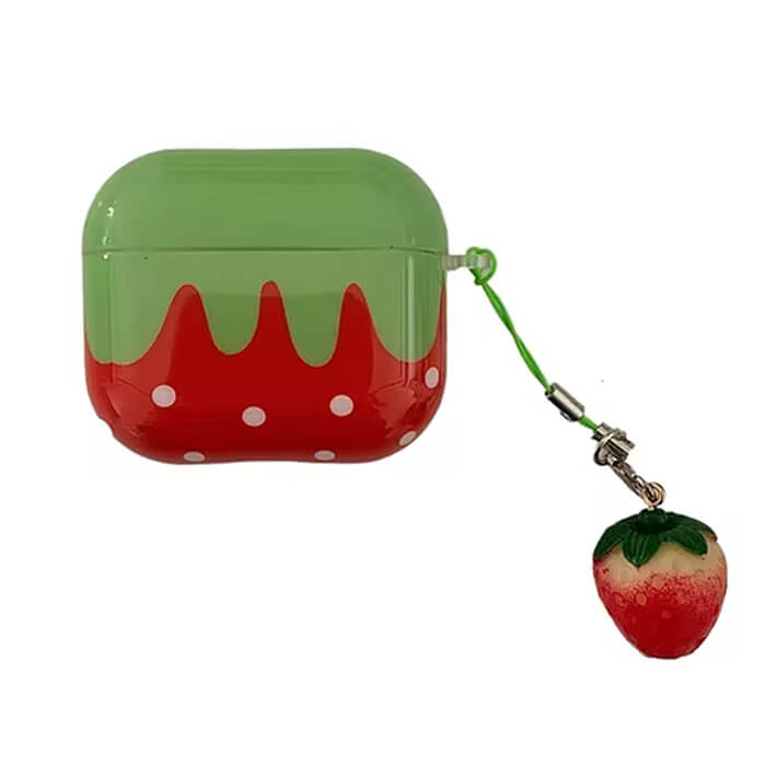 Boogzel Apparel Strawberry AirPods Case