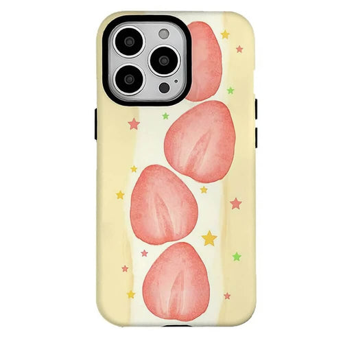 Boogzel Apparel Strawberry Cake iPhone Case