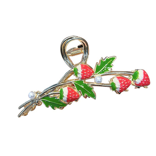 Boogzel Apparel Strawberry Claw Clip