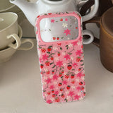 Boogzel Apparel Strawberry Fields Aesthetic iPhone Case, view 5