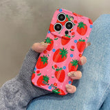 Boogzel Apparel Strawberry Fields iPhone Case, view 3