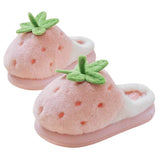 Boogzel Apparel Strawberry Fluffy Slippers, view 2