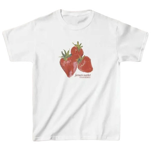Boogzel Apparel Strawberry Graphic T-Shirt