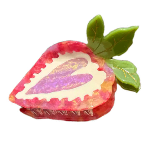 Boogzel Apparel Strawberry Hair Claw Clip