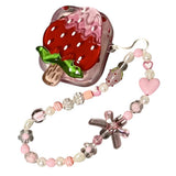 Boogzel Apparel Strawberry Ice Cream Airpods Case, view 3