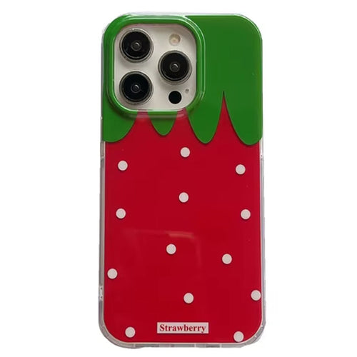 Boogzel Apparel Strawberry iPhone Case