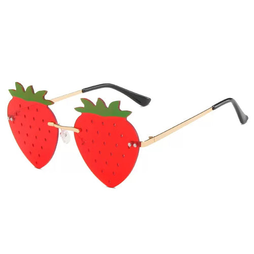 Boogzel Apparel Strawberry Shaped Sunglasses