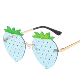 Boogzel Apparel Strawberry Shaped Sunglasses, view 6