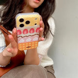 Boogzel Apparel Strawberry Shortcake iPhone Case, view 3