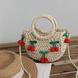Boogzel Apparel Strawberry Straw Bag, view 2