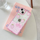 Boogzel Apparel Strawberry Wave iPhone Case, view 2