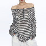 Boogzel Apparel Study Date Henley Top, view 4