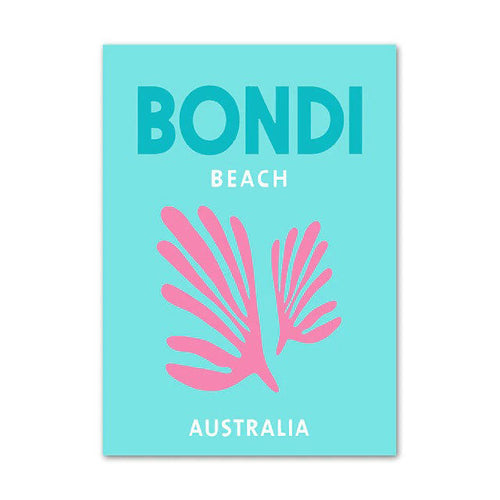 Boogzel Apparel Summer Vibes Canvas Poster